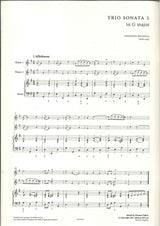 Bigaglia, 3 Trio Sonatas (2Fl,Bc) (Edition HH)