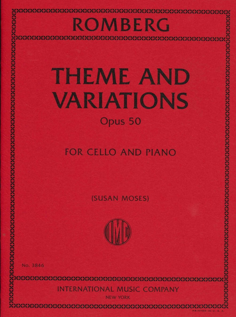 Romberg,B Theme and Variations op. 50 (IMC)