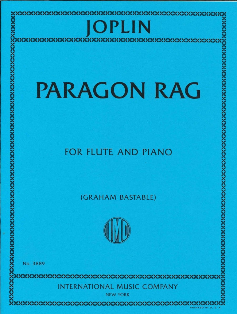 Joplin, Paragon Rag (Fl,Pf) (IMC)