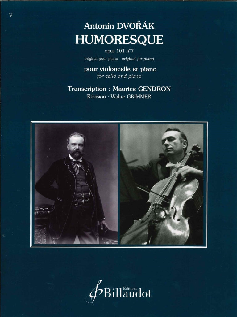 Dvorak, Humoresque op. 101/7 (Gendron) (Billaudot)