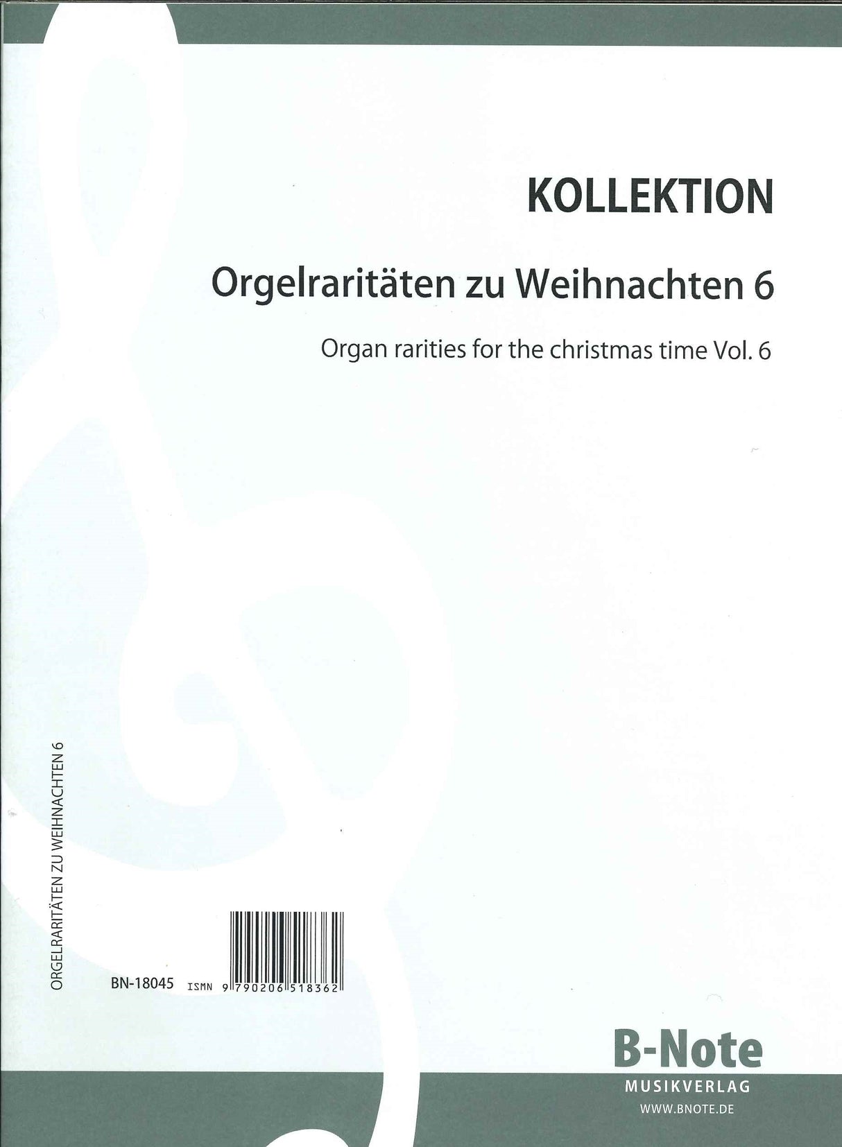 Orgelraritaten zu Weihnachten 6 (B-Note)