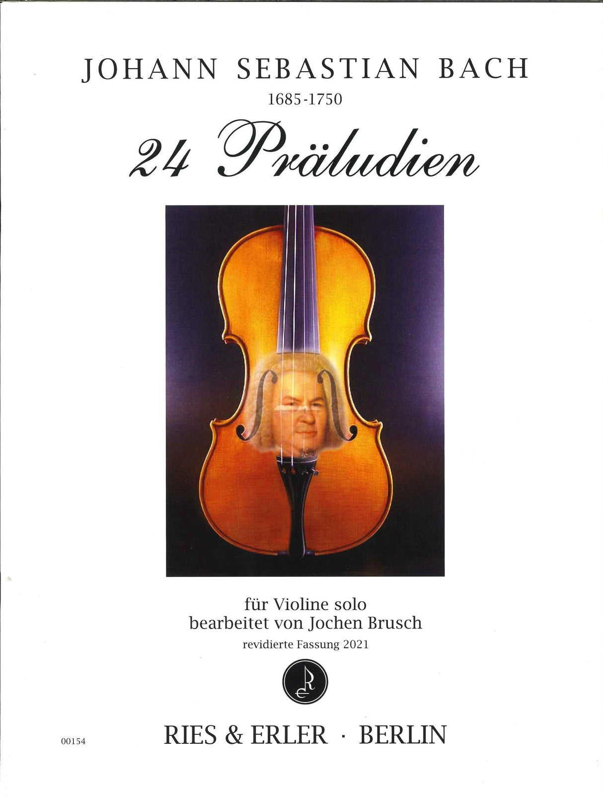 Bach, 24 Praludien fur Violine solo (Ries & Erler)