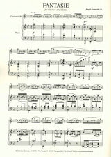 Zaberski, Fantasie (Cl,Pf) (Eufonia, Edizioni Musicali)
