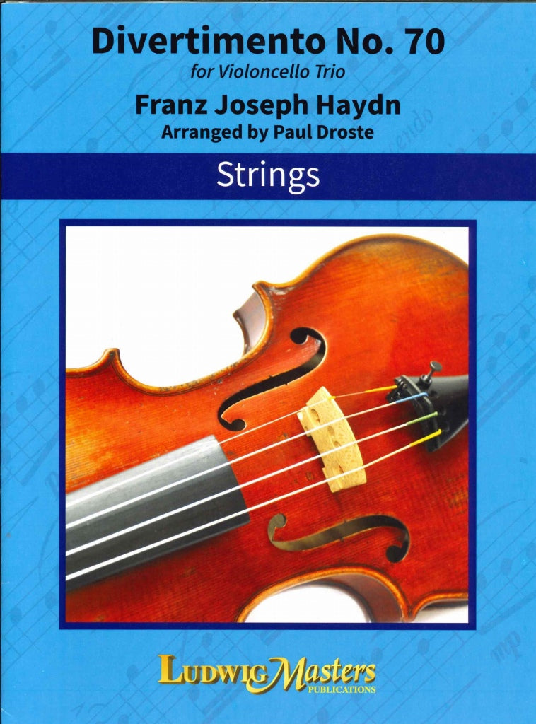 Haydn, Divertimento No. 70 (3Vc) (LudwigMasters)