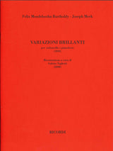 Mendelssohn, Variazioni brillanti (1830) (Ricordi)