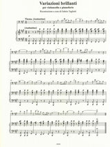 Mendelssohn, Variazioni brillanti (1830) (Ricordi)