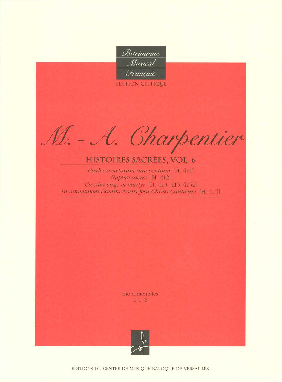 Charpentier, Histoires sacrees 6 (Centre de Musique Baroque de Versailles)