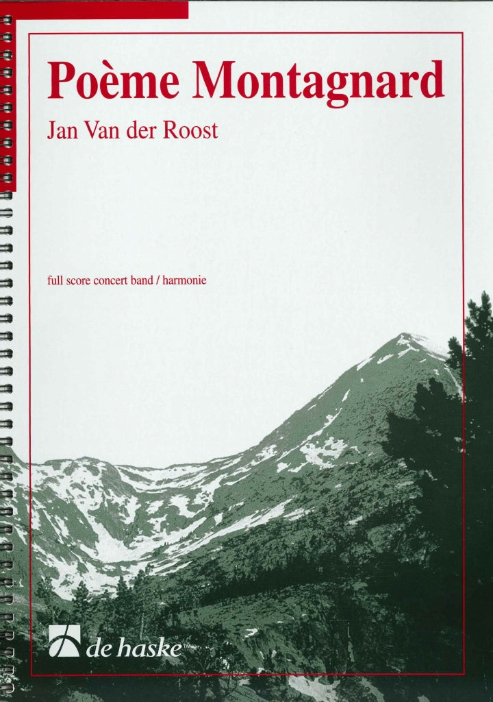 Van der Roost, Poeme montagnard (Score) (De Haske)