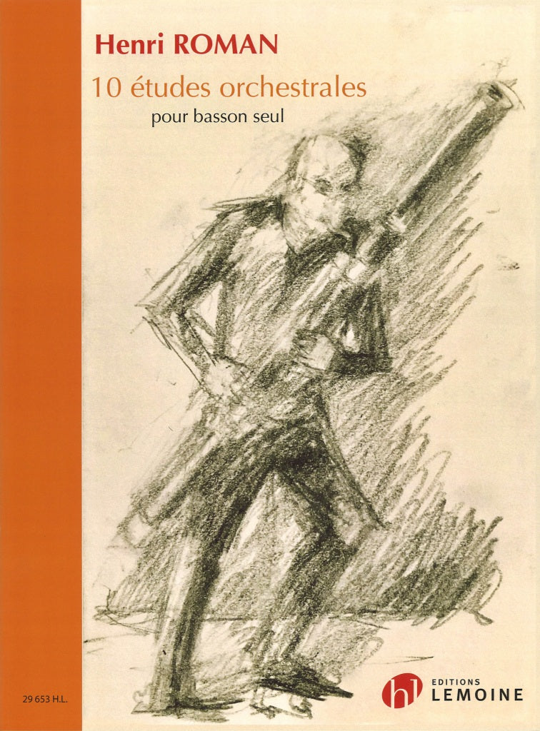 Roman, 10 Etudes orchestrales (Lemoine)