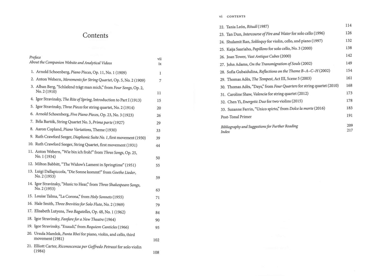 Straus, Art of Post-Tonal Analysis (pap) (Oxford University Press)