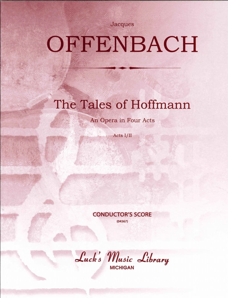 Offenbach, Tales of Hoffmann Full Score (Luck's Music)