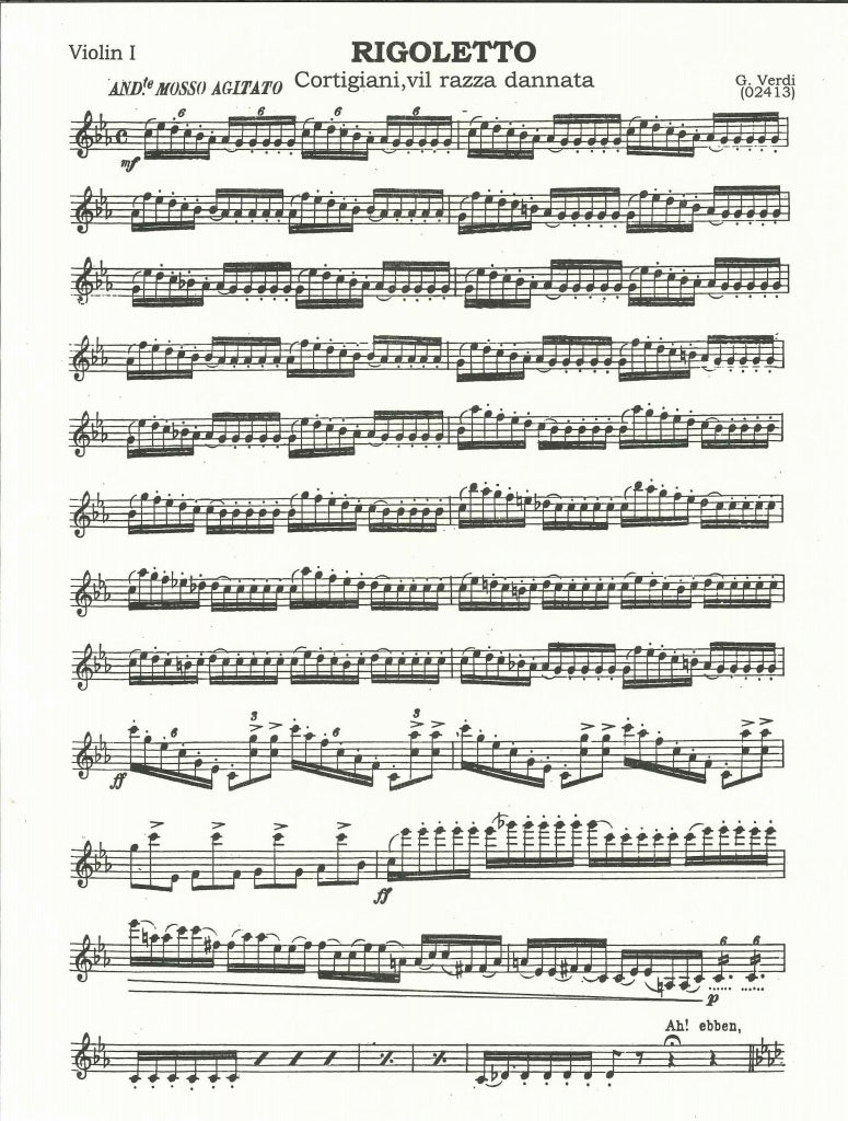 Verdi, Cortigiani, vil razza dannata (Luck's Music)