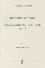 Fuchs, Piano Quartet No. 1 in g op. 15 (Hoflich)