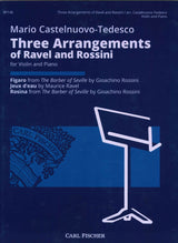 Castelnuovo-Tedesco, 3 Arrangements (Carl Fischer)