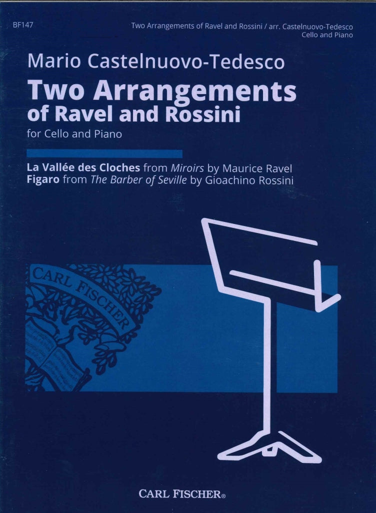 Castelnuovo-Tedesco, 2 Arrangements (Carl Fischer)