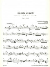 Bach,C.P.E., Sonata in d Wq 132 (Bn Solo (Accolade)