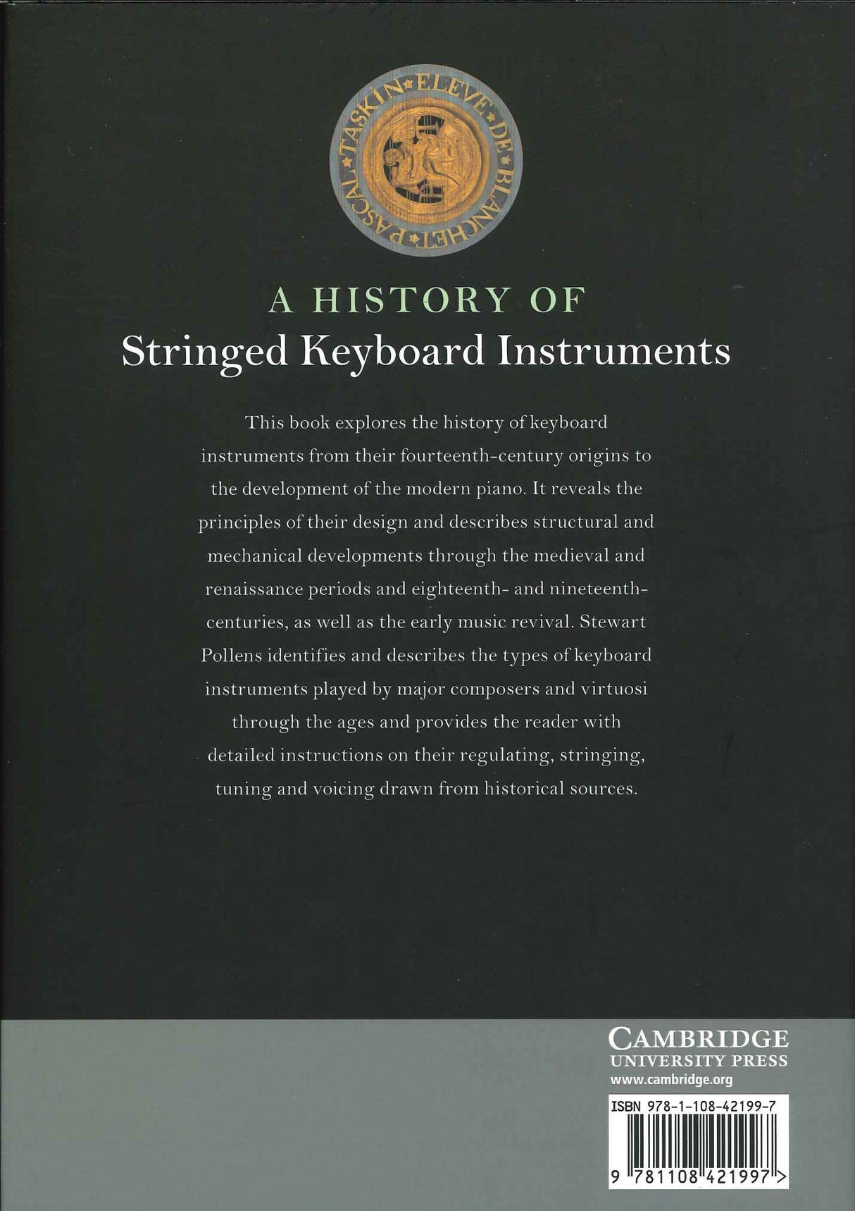 Pollens, History of Stringed Keyboard (Cambridge University Press)