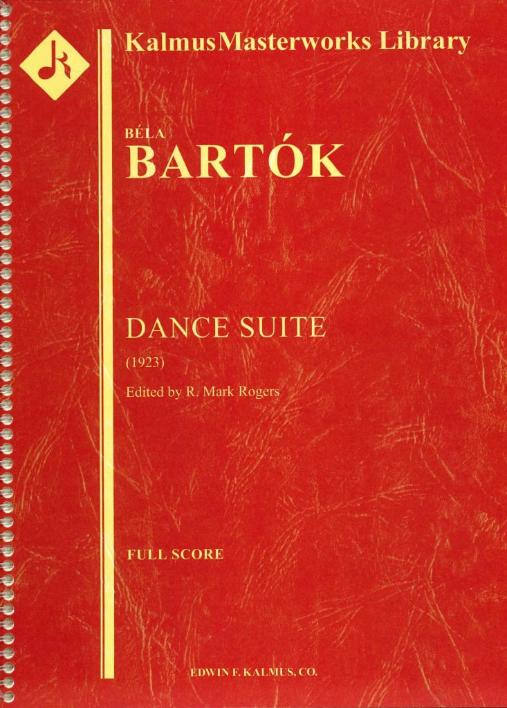 Bartok, Dance Suite: Full Score (E.F.Kalmus)