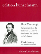 Vieuxtemps, Var. Beethovens Romanze G (Kunzelmann)