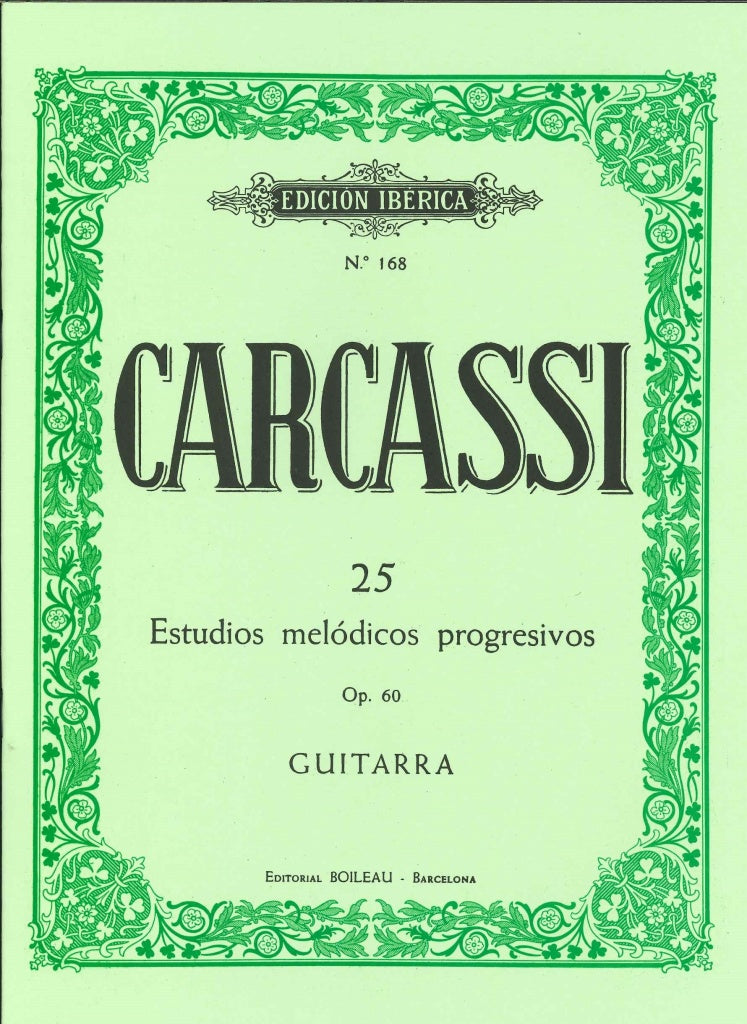 Carcassi, 25 Estudios melodicos op. 60 (Boileau)