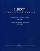 Liszt, Klavierstucke 1880-1885 (Barenreiter)