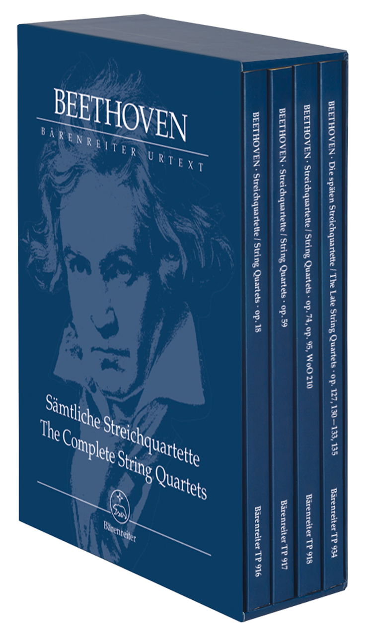 Beethoven, String Quartets, Complete (Barenreiter)