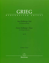 Grieg, Aus Holbergs Zeit op. 40: Score (Barenreiter)