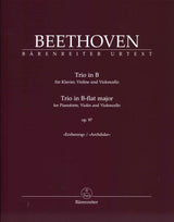 Beethoven, Trio op. 97 Archduke (Del Mar (Barenreiter)