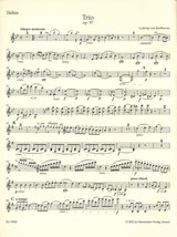 Beethoven, Trio op. 97 Archduke (Del Mar (Barenreiter)