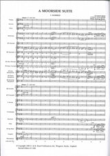 Holst, Moorside Suite Wind Band: Score (G & M Brand/R.Smith)
