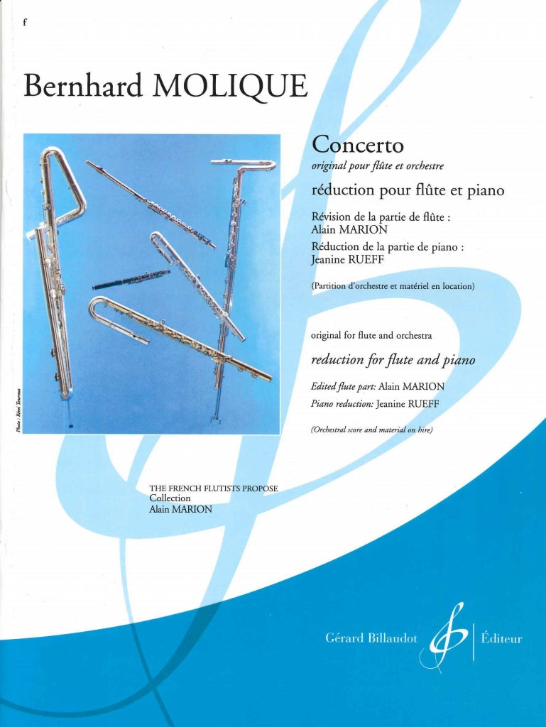 Molique, Concerto op. 69 in d (Marion) (Billaudot)