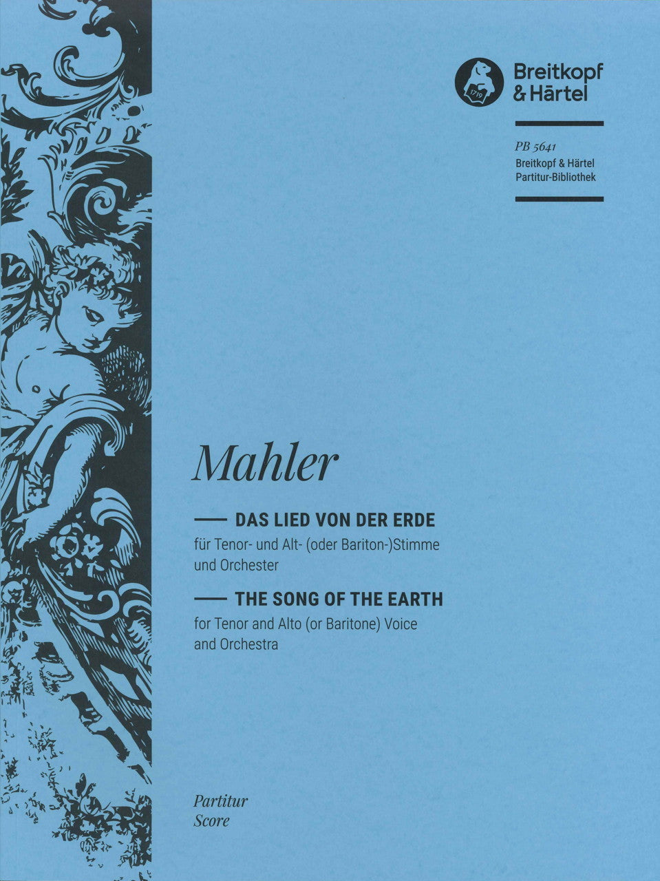 Mahler, Lied von der Erde (paper) (Breitkopf)