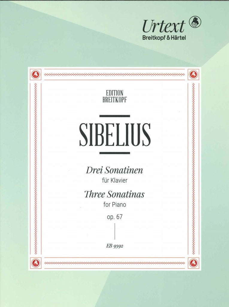 Sibelius, 3 Sonatinen op. 67 (Breitkopf)