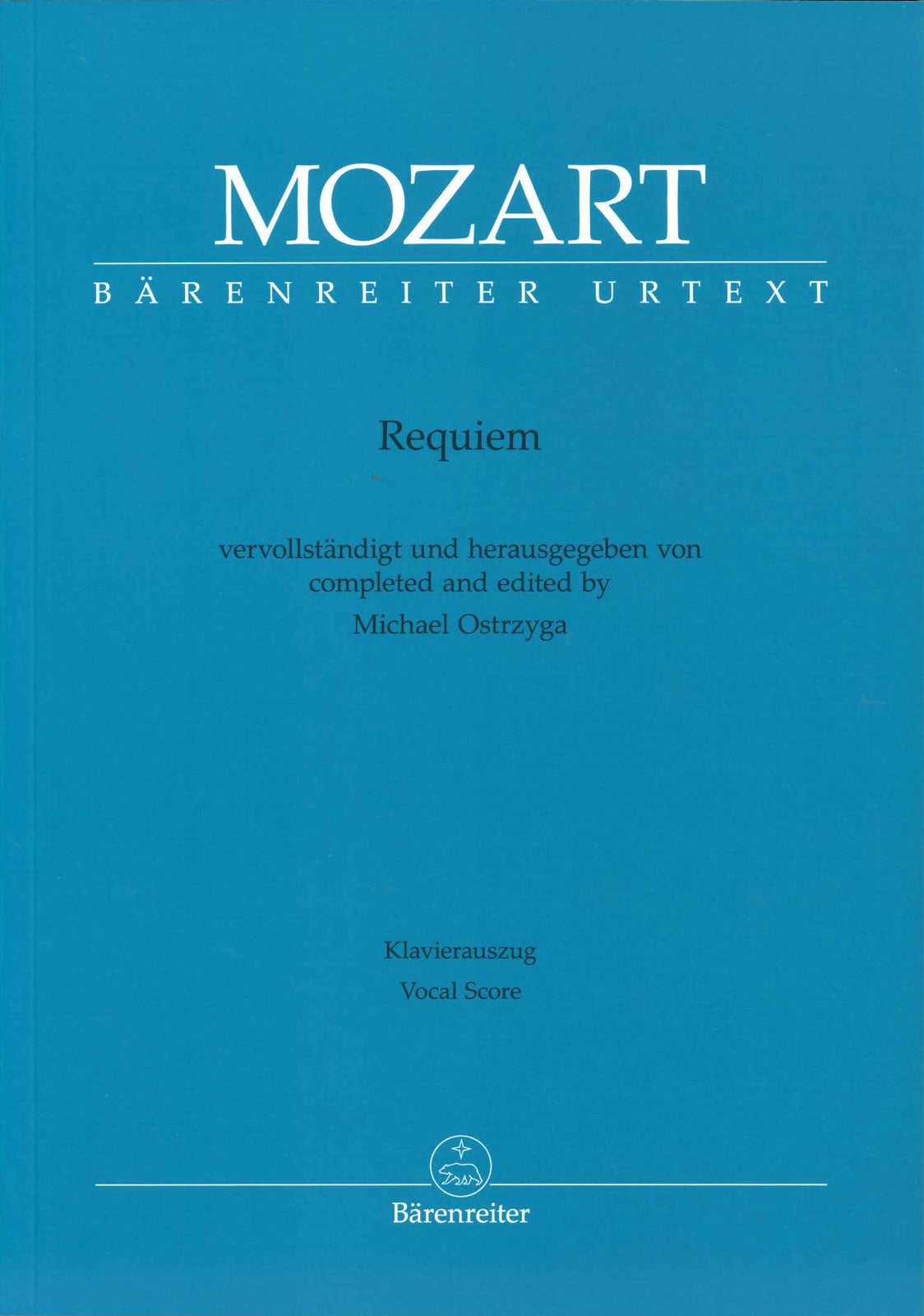 Mozart, Requiem (Ostrzyga) (Barenreiter)