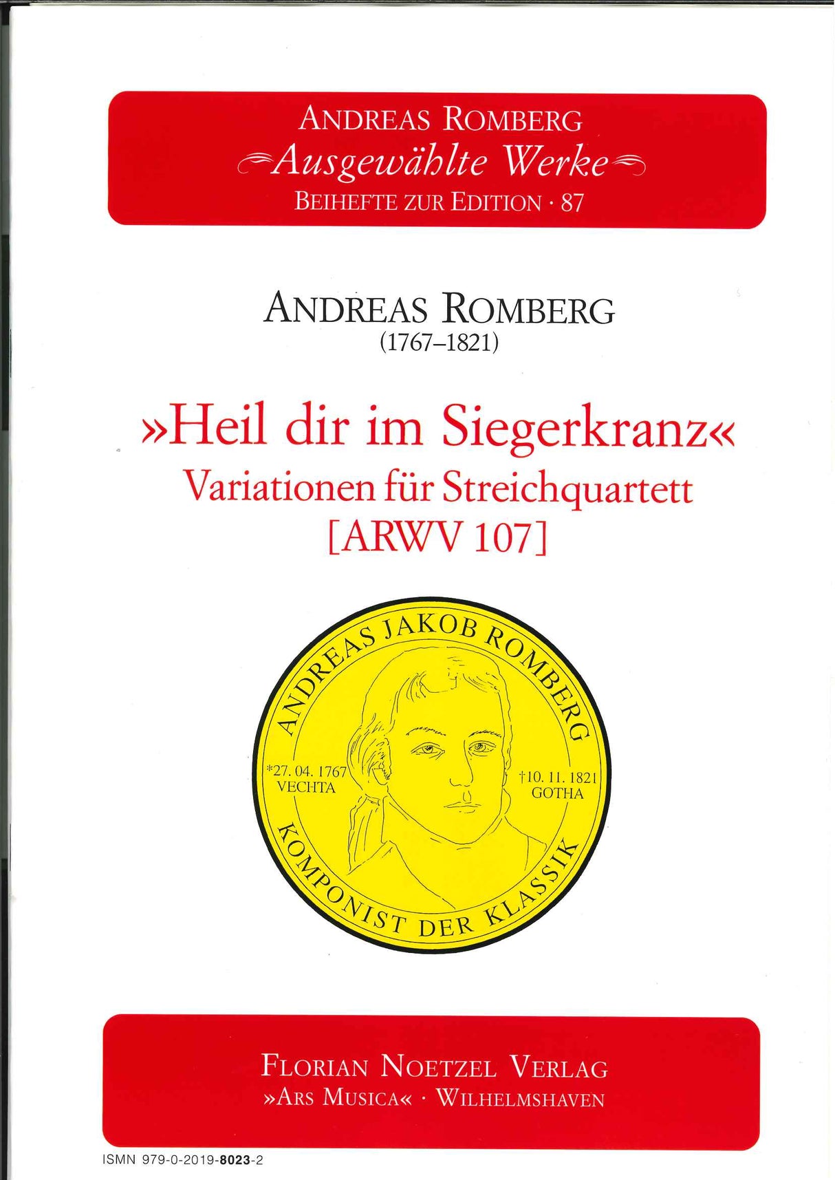 Romberg, Heil dir im Siegerkranz: Var. (Noetzel)
