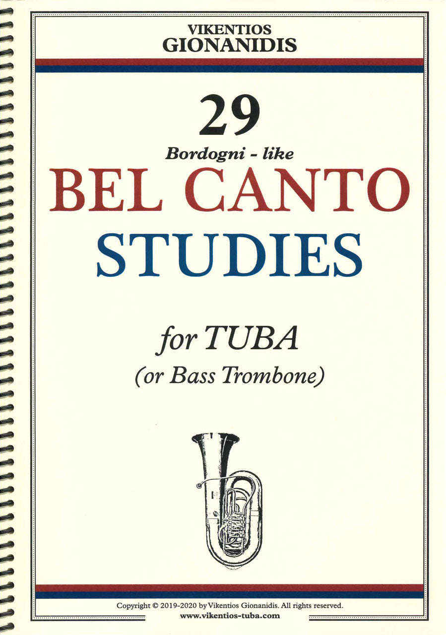 Gionanidis, 29 Bel Canto Studies (Vikentios Gionanidis)