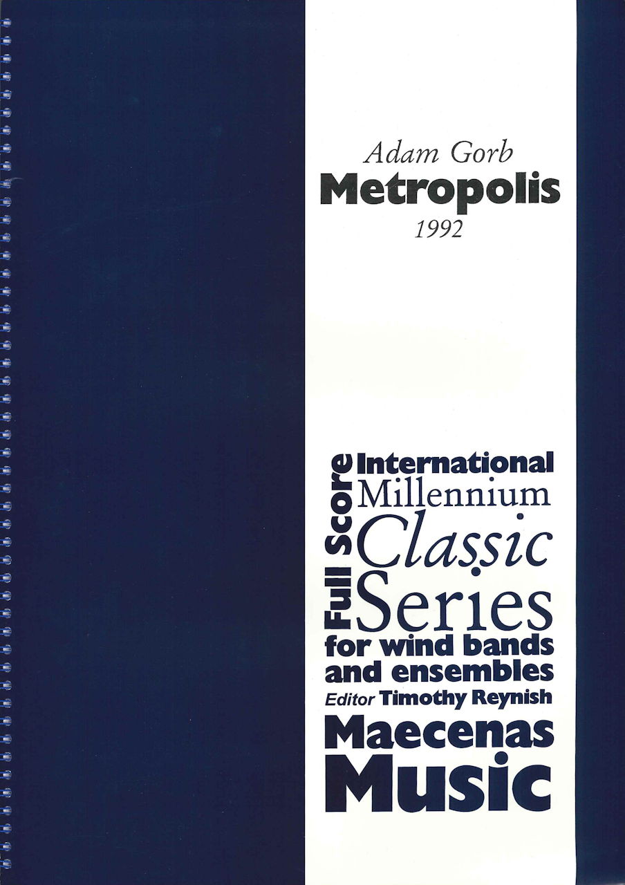 Gorb, Metropolis: Full Score (Maecenas Music)