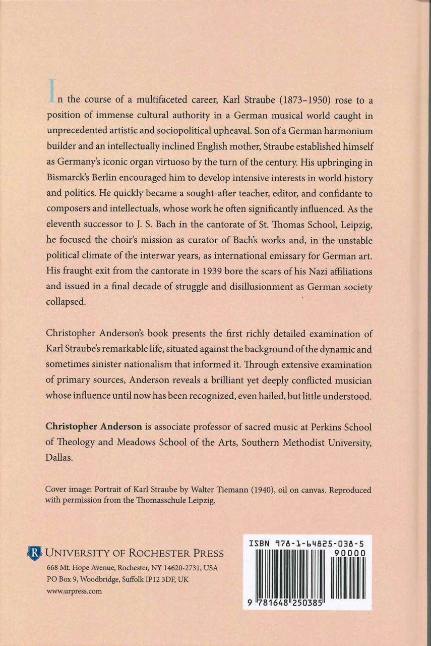 Anderson, Karl Straube (1873-1950) (Boydell & Brewer)
