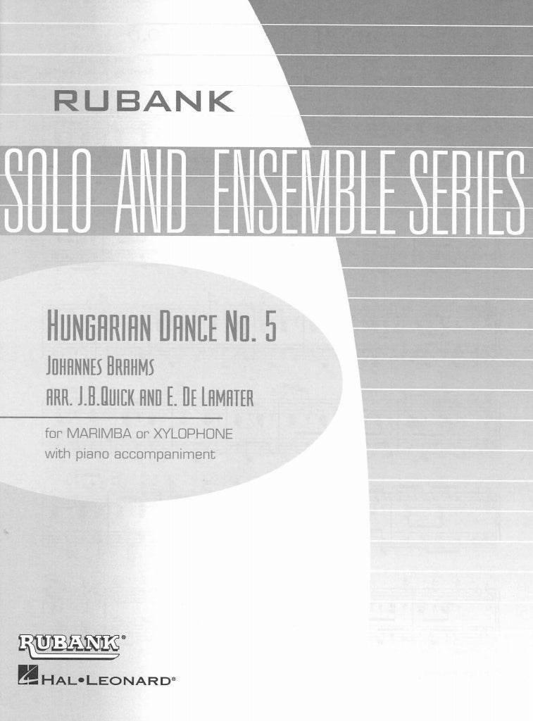 Brahms, Hungarian Dance No. 5 (Mar,Pf) (Rubank)