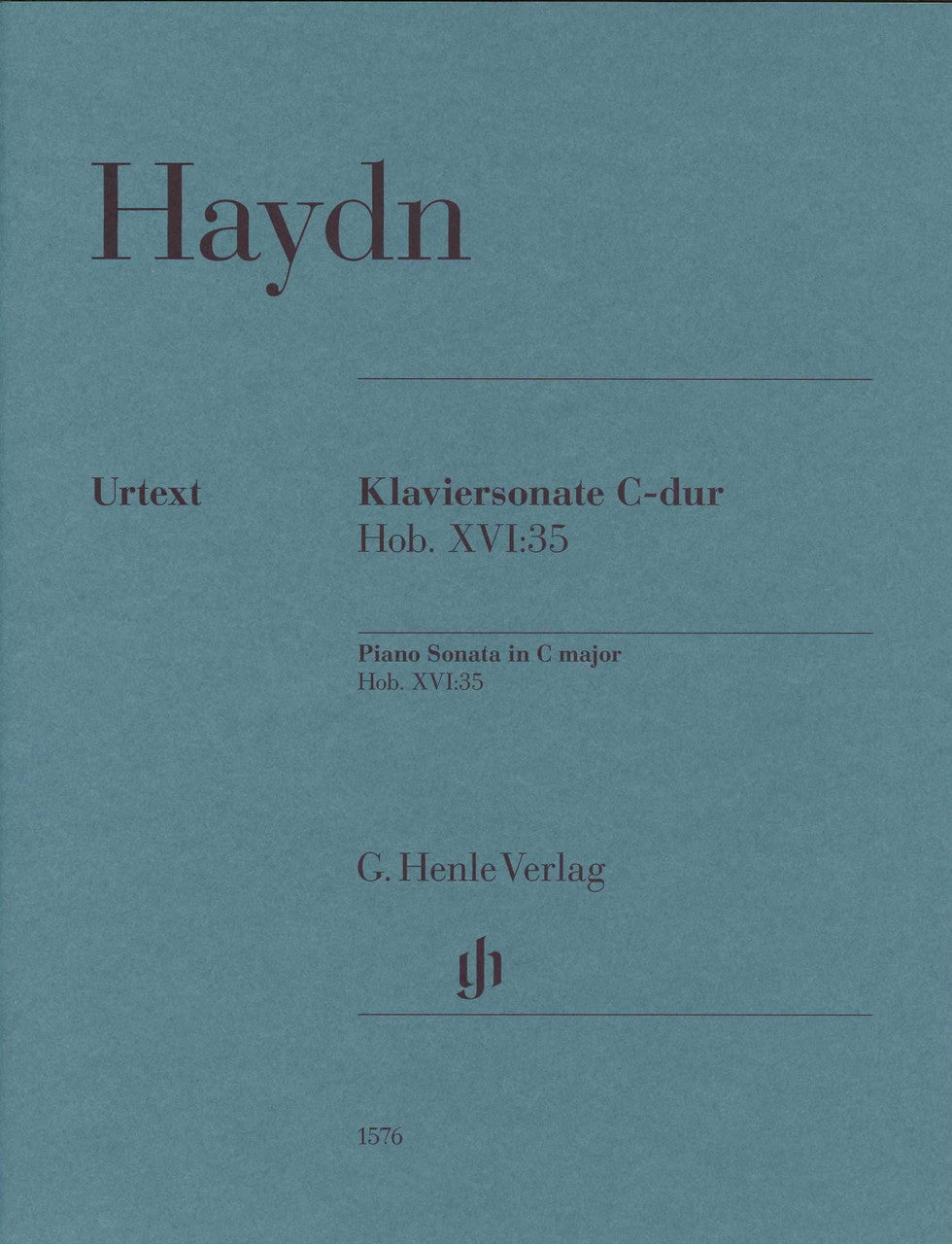 Haydn, Sonata Hob. 16/35 in C (rev.) (Henle)