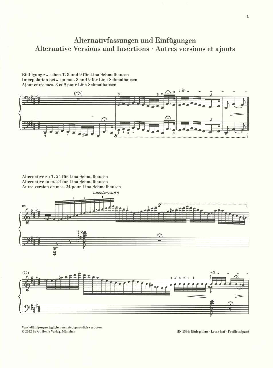 Liszt, Hungarian Rhapsody No. 2 (rev.) (Henle)