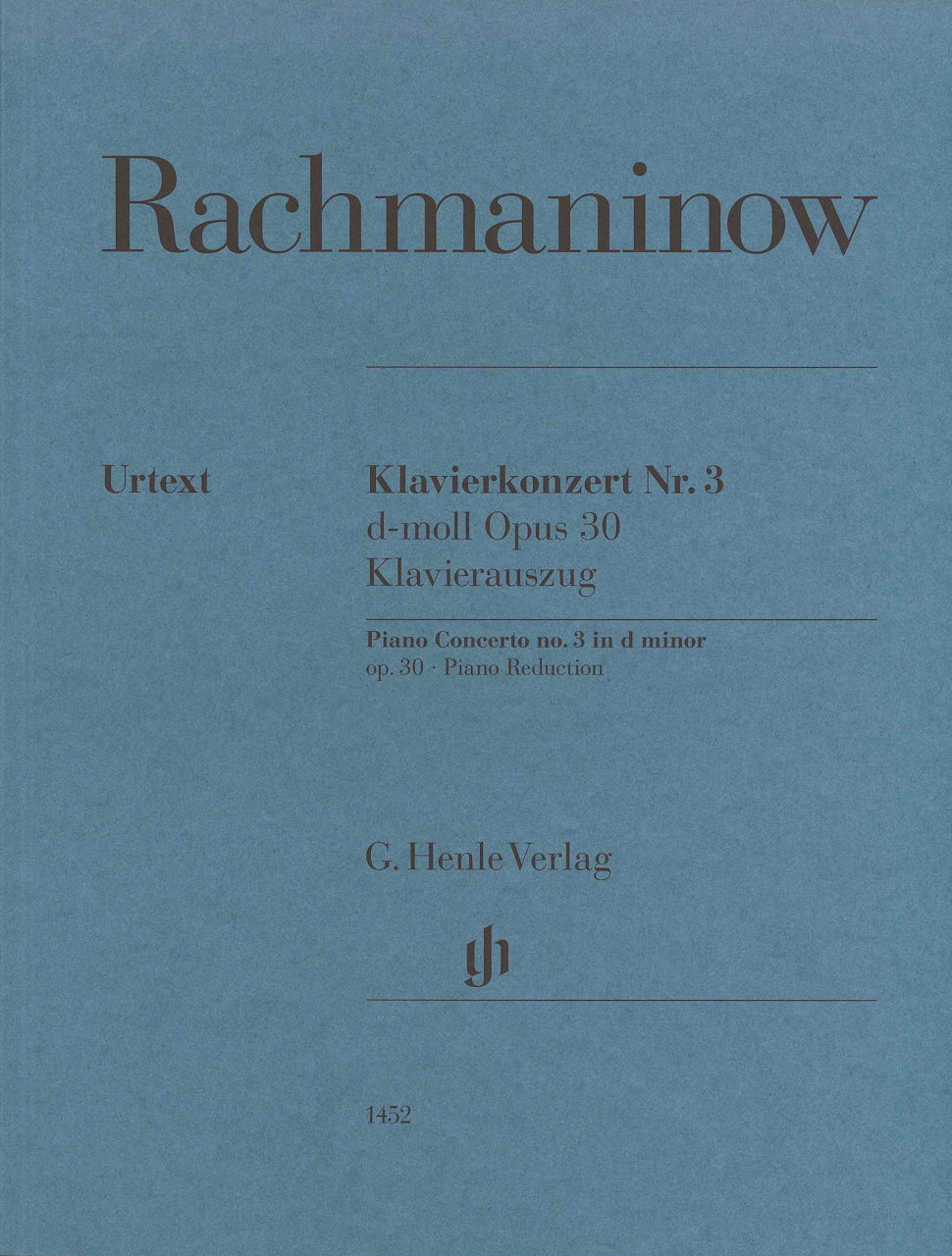 Rachmaninoff, Concerto No. 3, op. 30 (Henle)