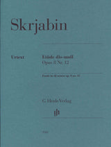 Scriabin, Etude op. 8/12 in d# (Henle)