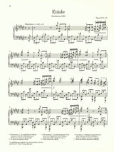 Scriabin, Etude op. 8/12 in d# (Henle)