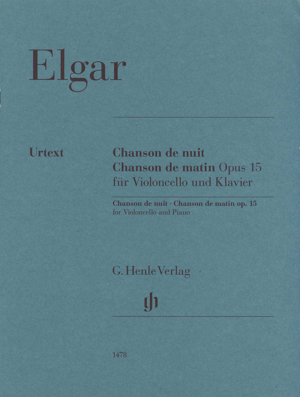 Elgar, Chanson de nuit, de matin op. 15 (Henle)
