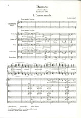 Debussy, Danses fur Harfe und Streicher (Henle)