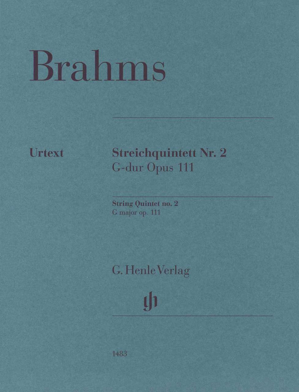 Brahms, String Quintet No. 2 op. 111 (Henle)