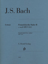Bach, Franzosische Suite II, c-moll (Henle)