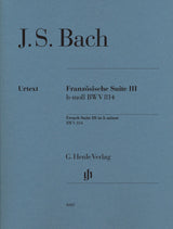 Bach, Franzosische Suite III (Henle)