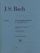 Bach, Franzosische Suite IV (non-fing.) (Henle)